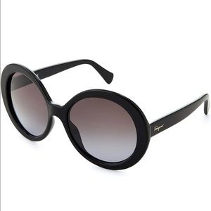 Ferragamo Round Sunglasses